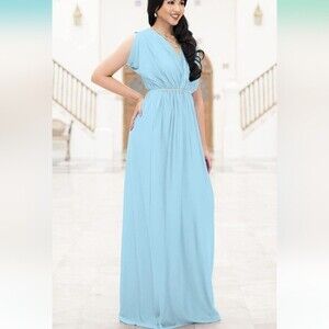 Koh Koh Flow Maxi Dress Size Medium NWT